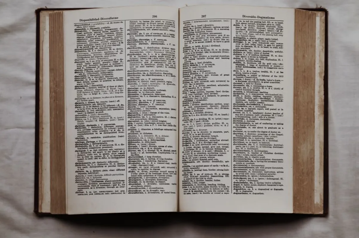 english dictionary